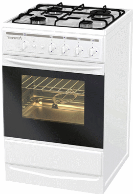 Плита газовая Terra 14.120-03 (кр) (14.120-03 (КР)) Изображение №1