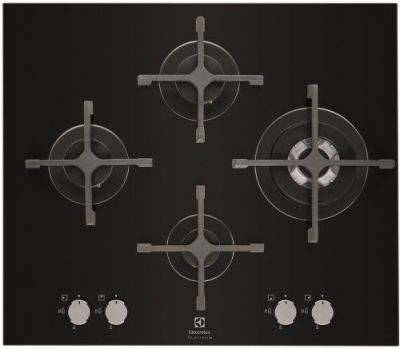 Встраиваемая газовая поверхность Electrolux EGT96343LK (EGT96343LK) Изображение №1