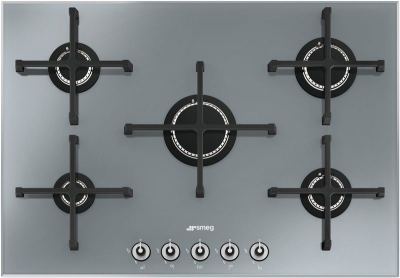 Встраиваемая газовая поверхность Smeg PV175S (PV175S) Изображение №1