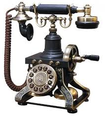 старинный телефон